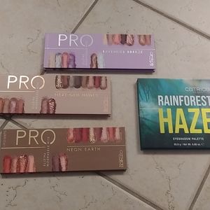 Bundle of 4 Catrice Eye Shadow Palettes